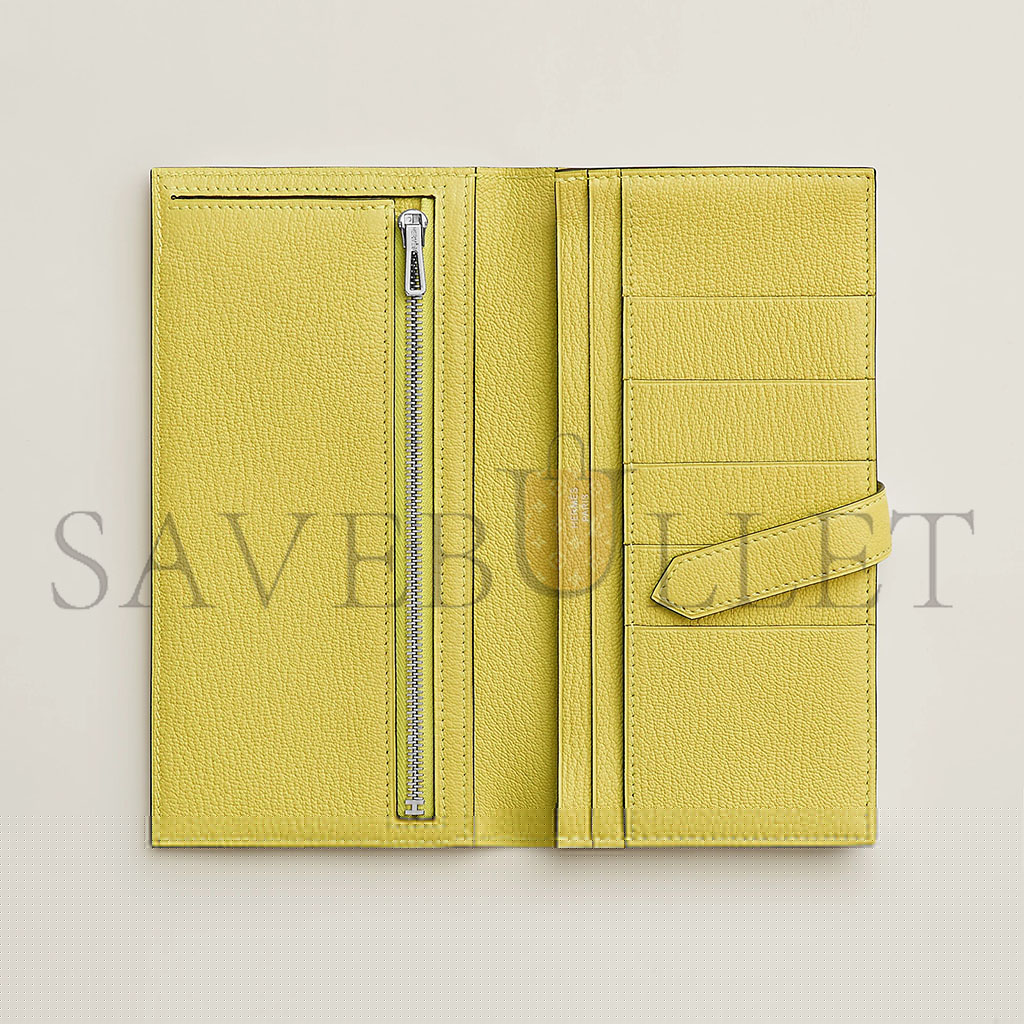 H**mes bearn wallet h039078ck0y (17.5*9*0.5cm)